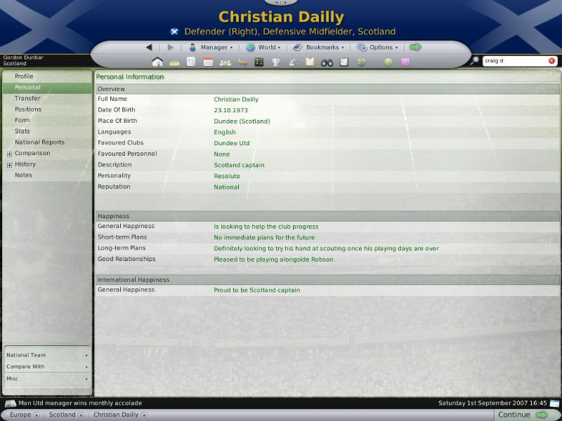 Football Manager 2008 - screenshot 34
