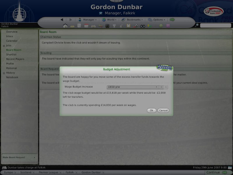 Football Manager 2008 - screenshot 13