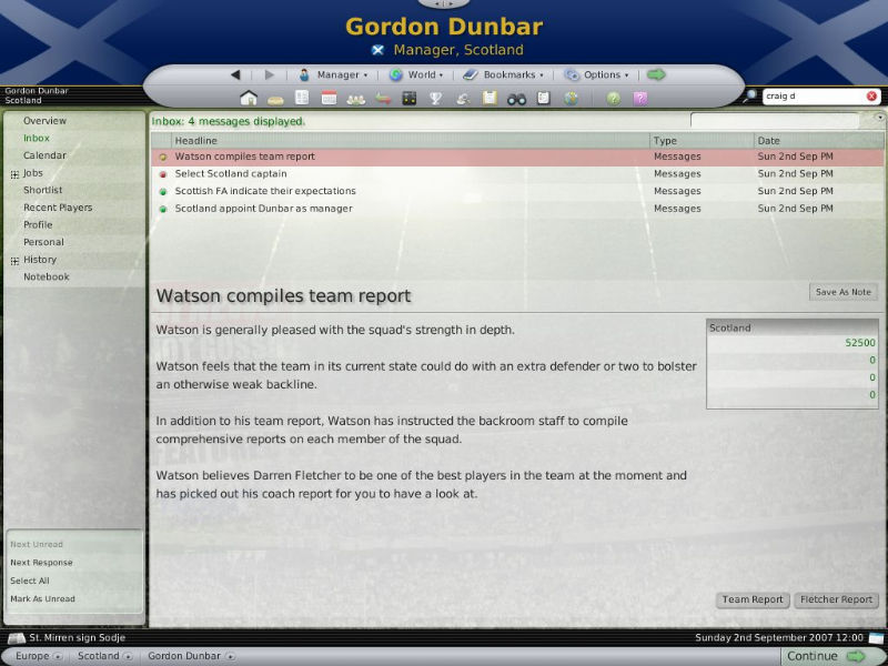 Football Manager 2008 - screenshot 10