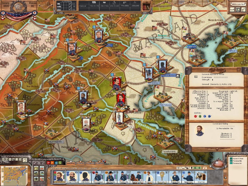 Ageod's American Civil War - The Blue and the Gray - screenshot 13