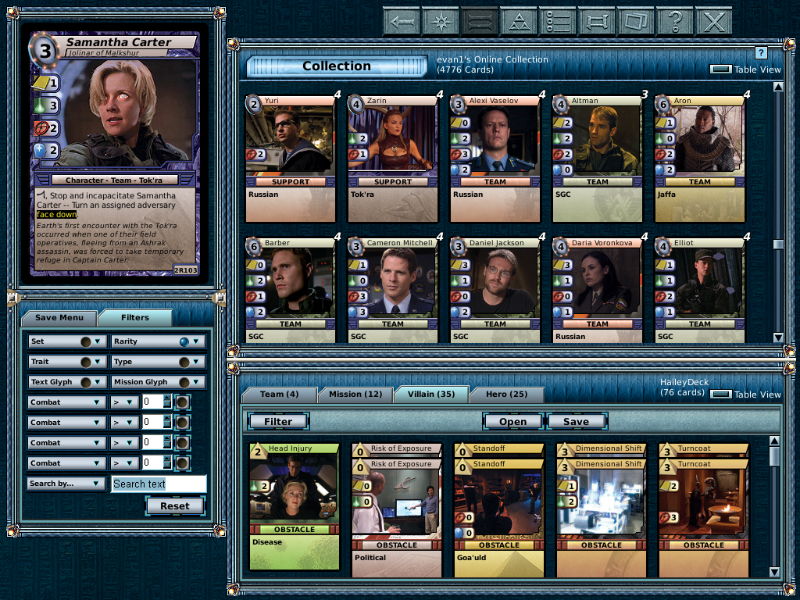 Stargate Online Trading Card Game: System Lords - screenshot 4