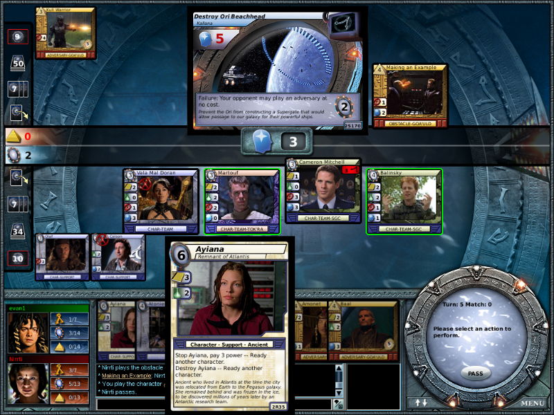 Stargate Online Trading Card Game: System Lords - screenshot 3