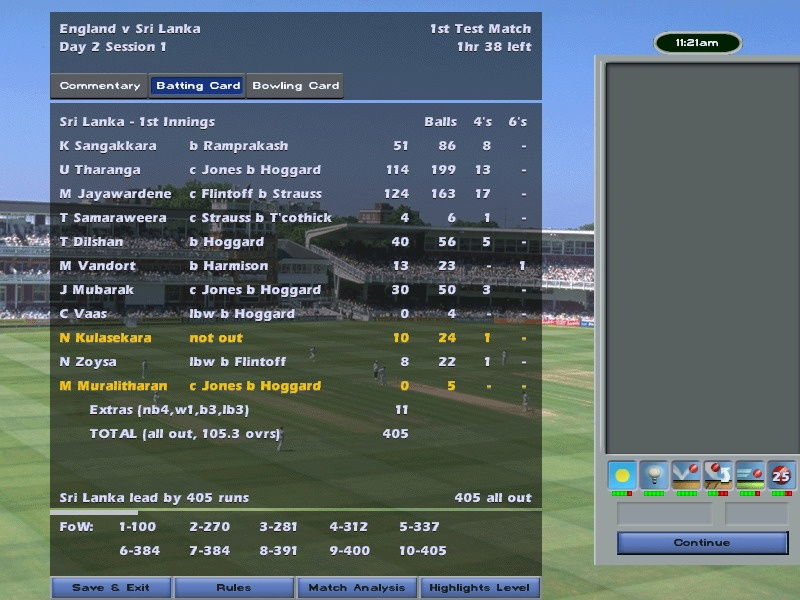 International Cricket Captain 2006 - screenshot 6