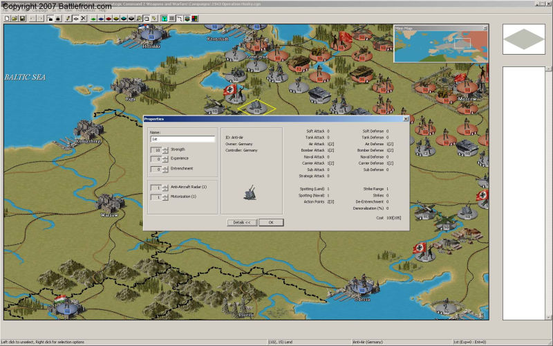 Strategic Command 2: Weapons and Warfare - screenshot 27