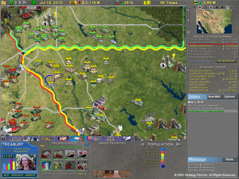 Supreme Ruler 2010 - screenshot 16