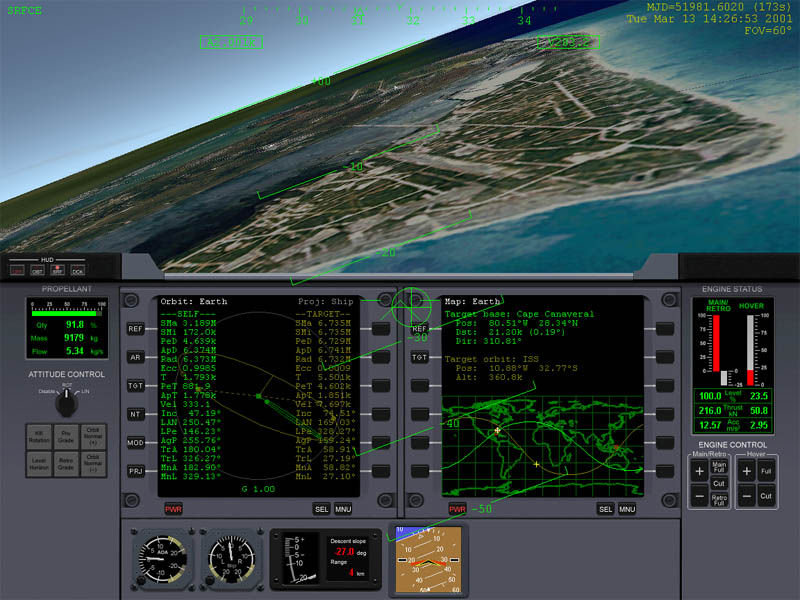 Orbiter: Space Flight Simulator - screenshot 54