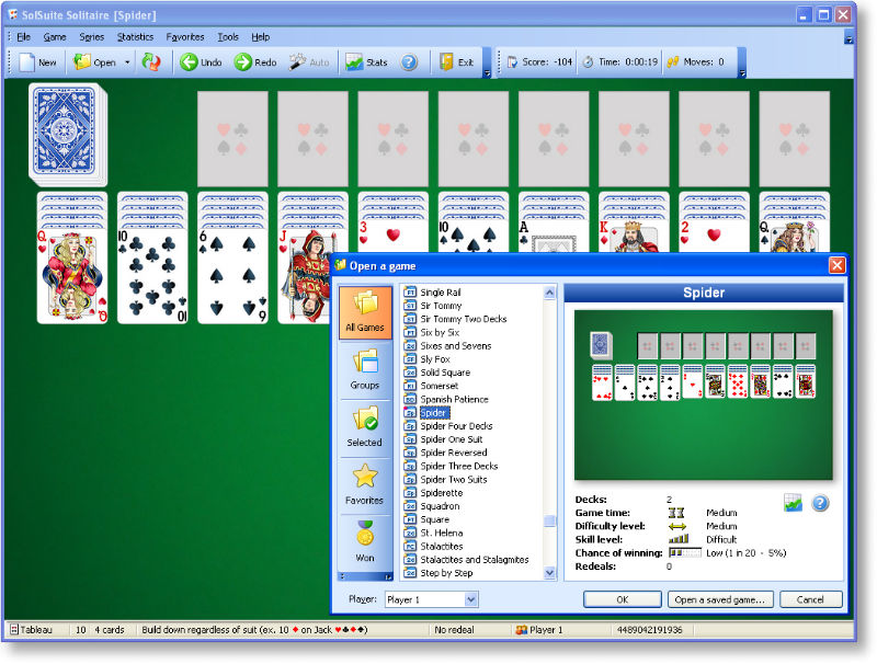 SolSuite 2008 - screenshot 4