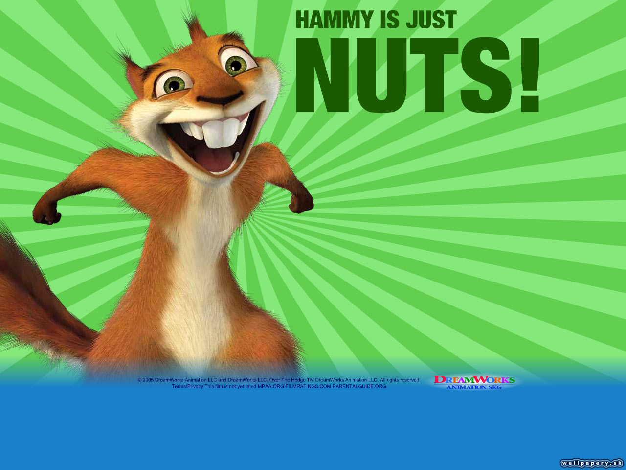 Over The Hedge - wallpaper 2