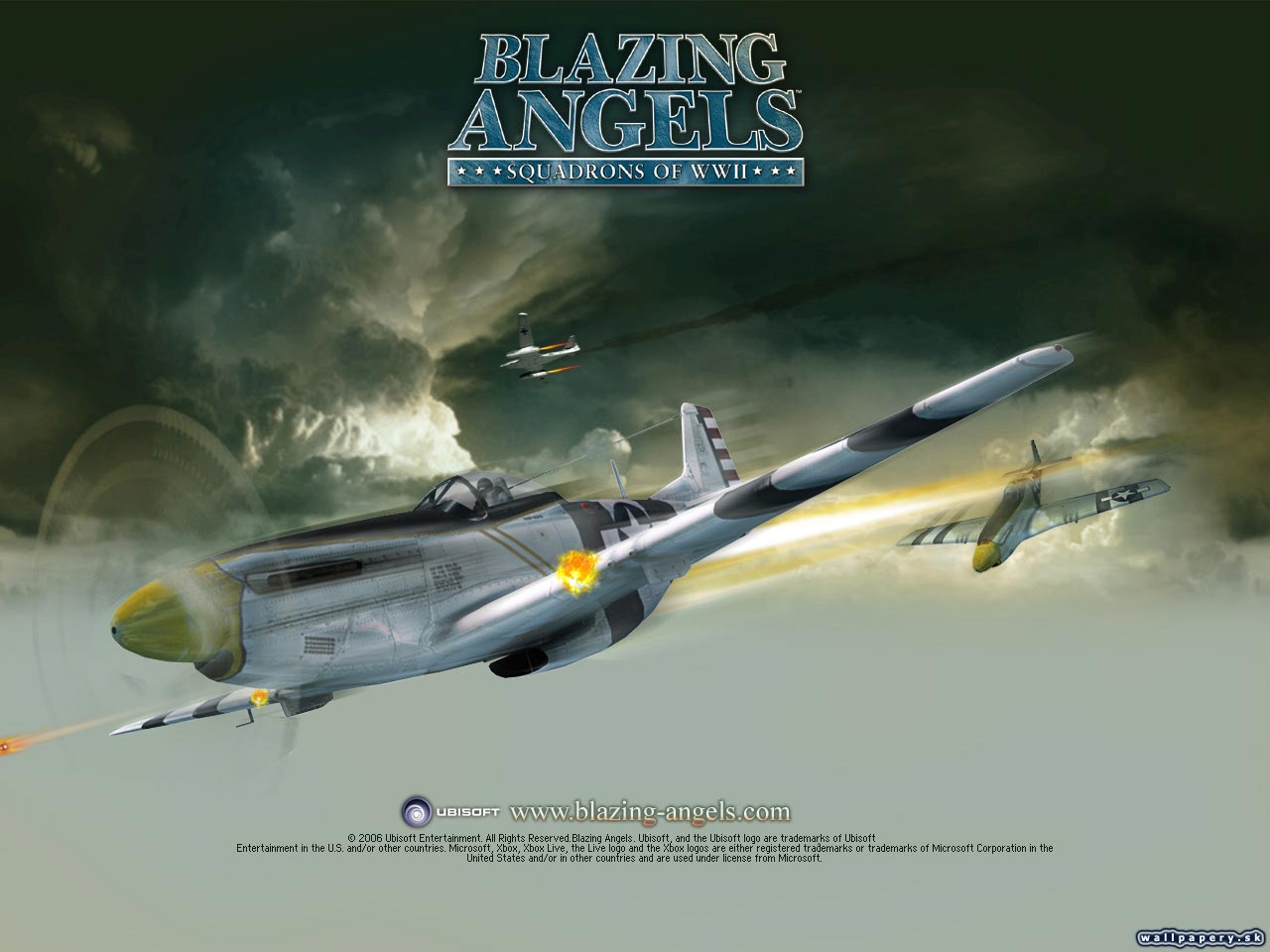 Blazing Angels: Squadrons of WWII - wallpaper 5