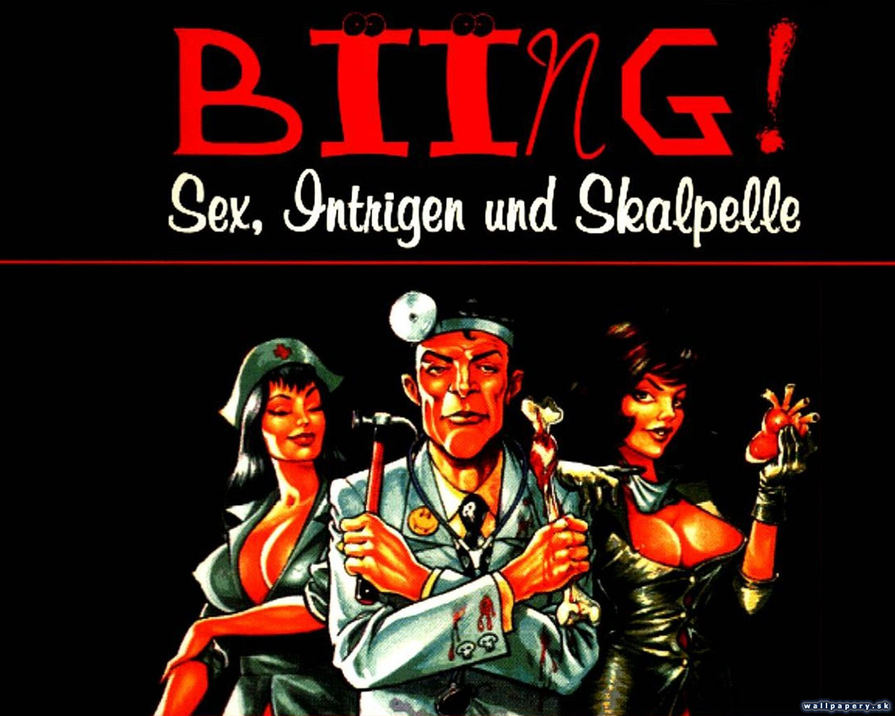 Biing!: Sex, Intrigue and Scalpels - wallpaper 1