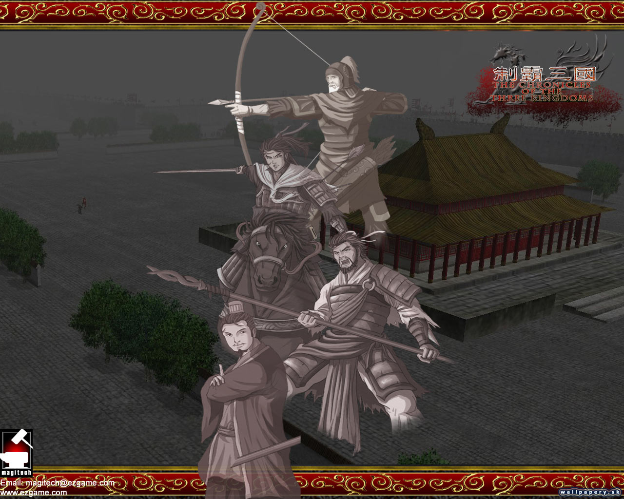 The Chronicle of the Three Kingdoms - wallpaper 1