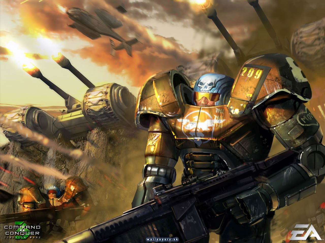 Command & Conquer 3: Tiberium Wars - wallpaper 3