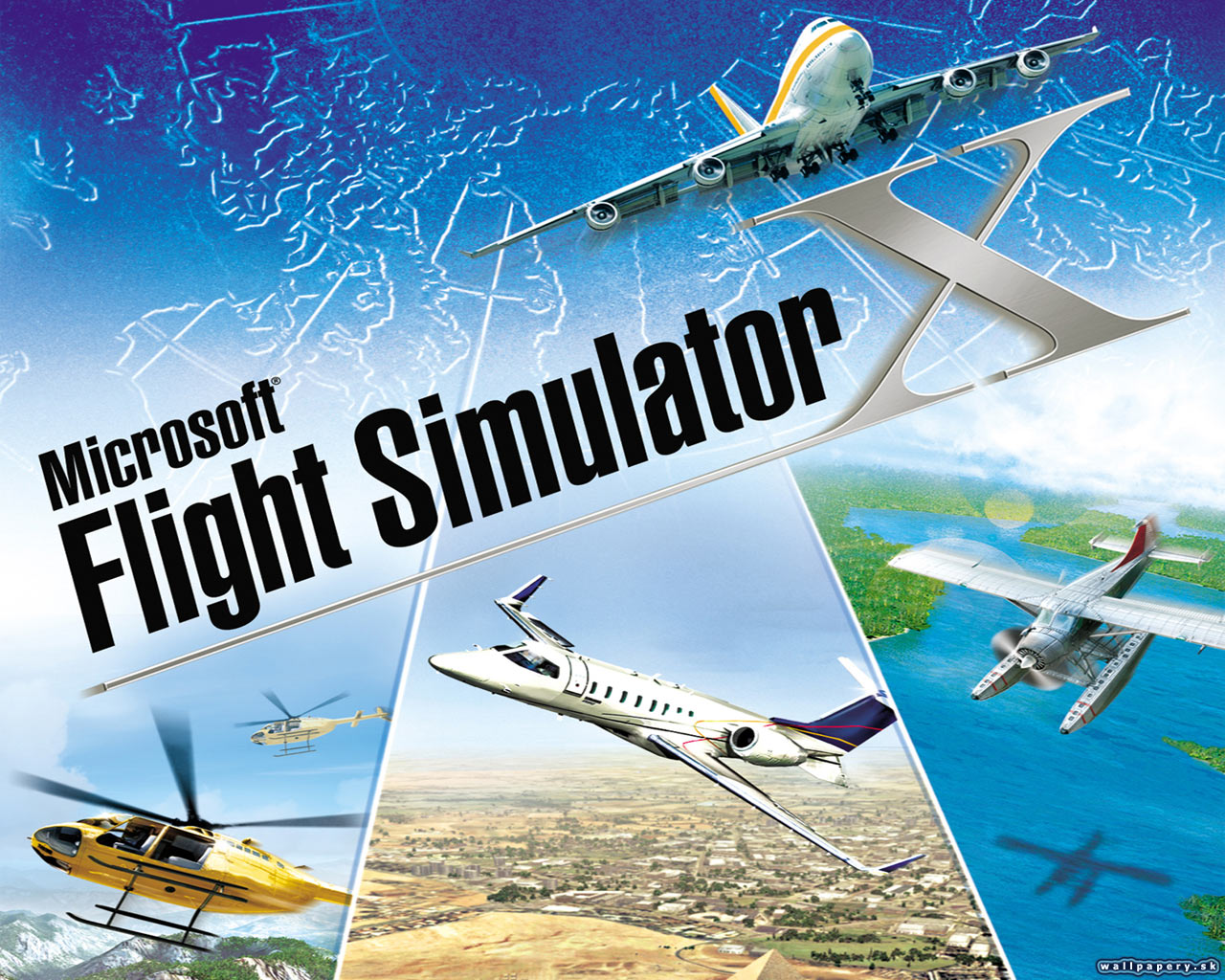 Microsoft Flight Simulator X - wallpaper 1