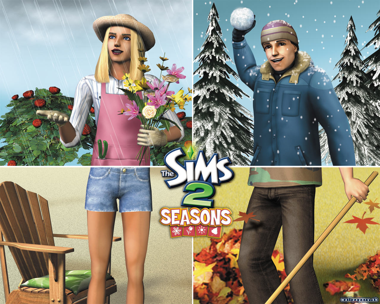 The Sims 2: Seasons - wallpaper 2