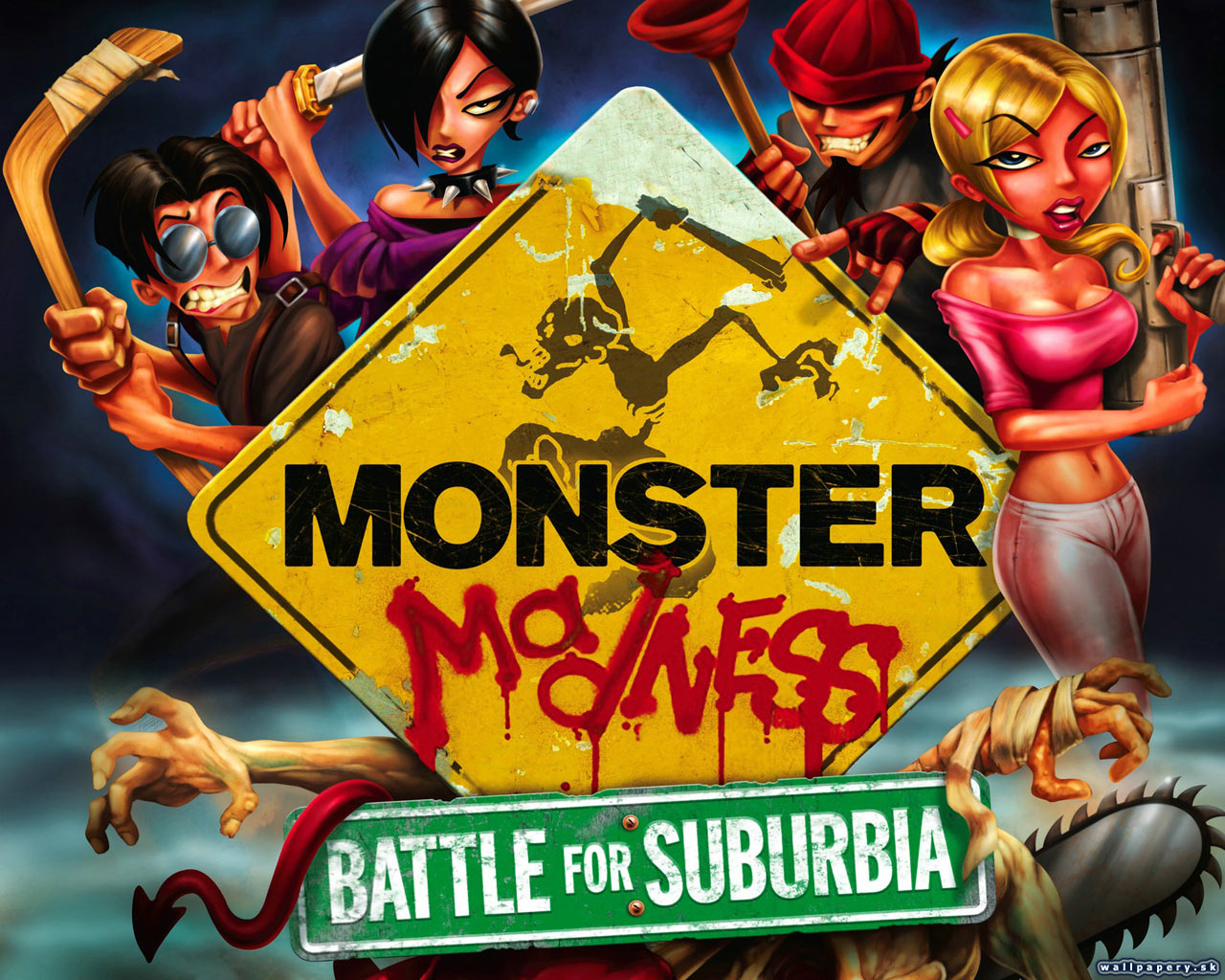 Monster Madness: Battle For Suburbia - wallpaper 8