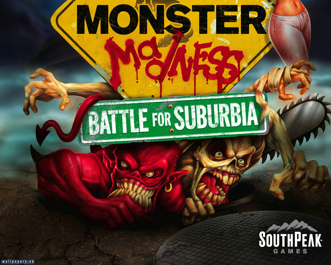 Monster Madness: Battle For Suburbia - wallpaper 9