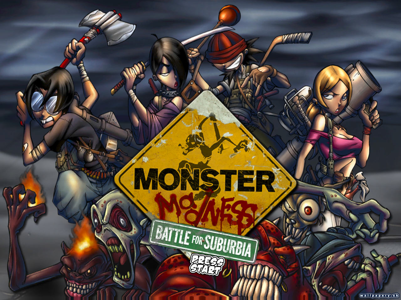 Monster Madness: Battle For Suburbia - wallpaper 10