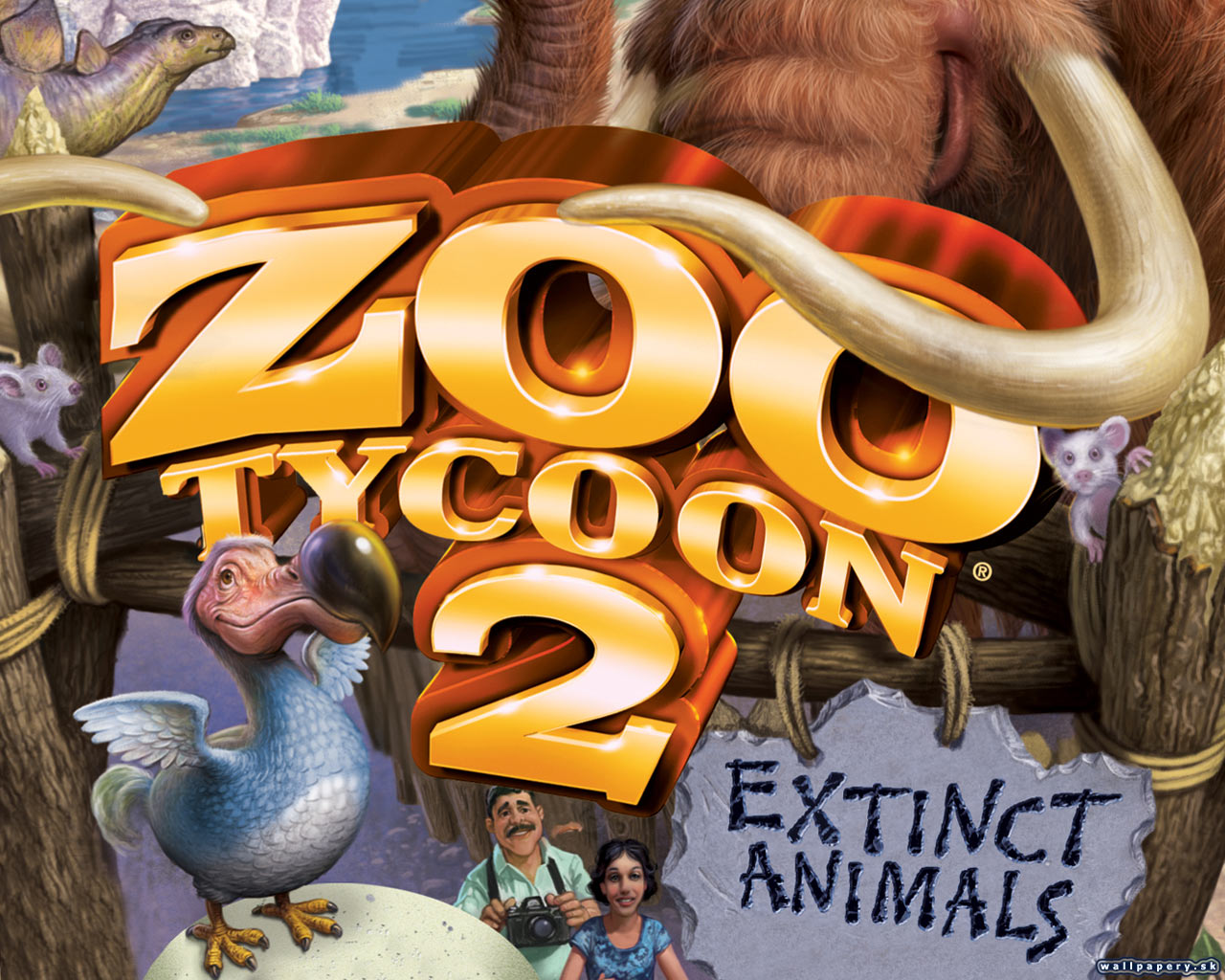 Zoo Tycoon 2: Extinct Animals - wallpaper 1