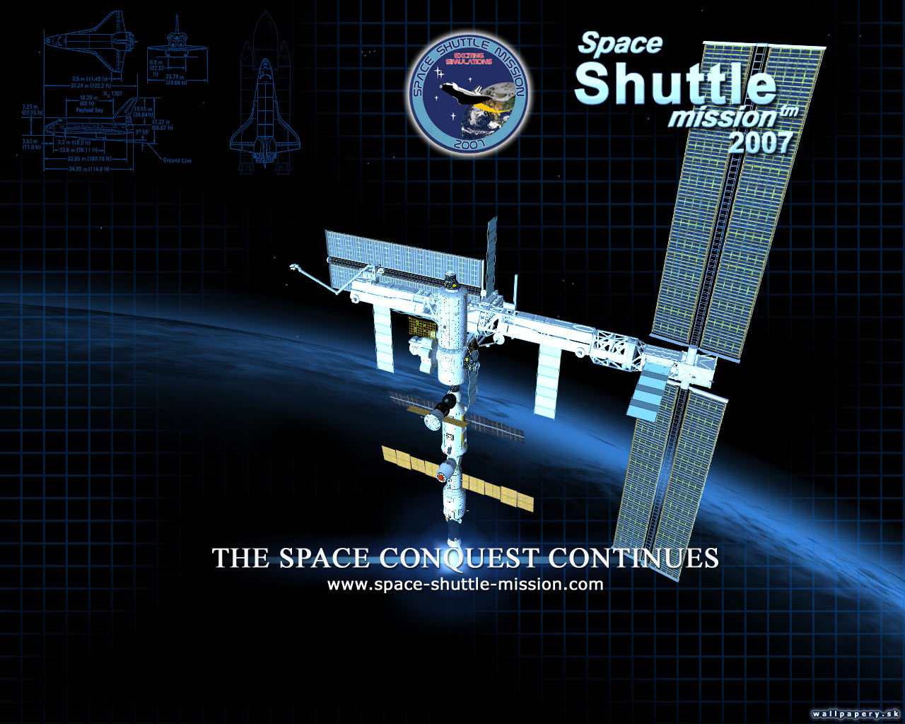 Space Shuttle Mission 2007 - wallpaper 8