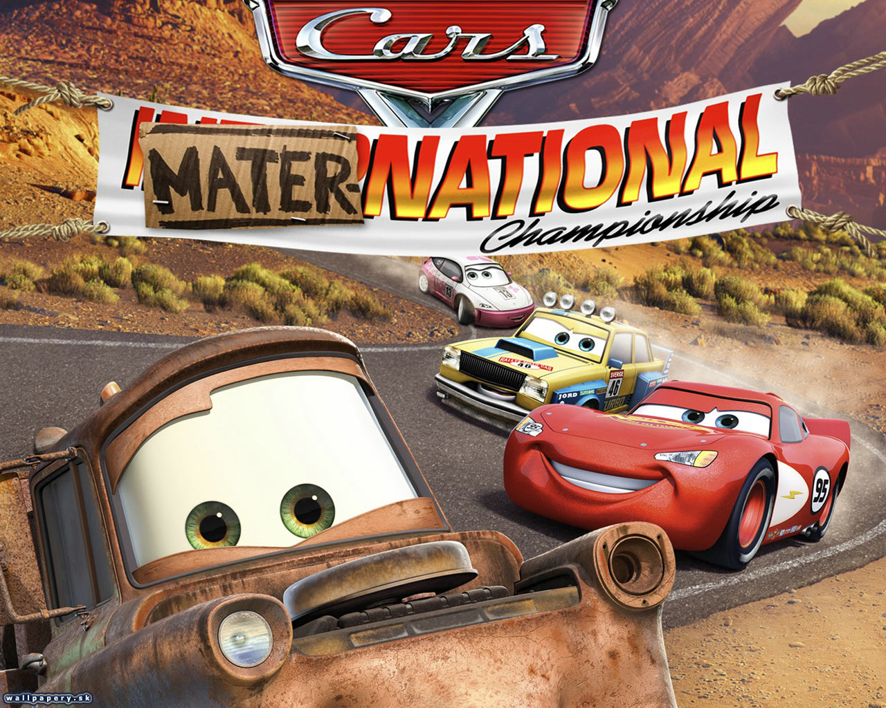 Cars Mater-National Championship - wallpaper 2