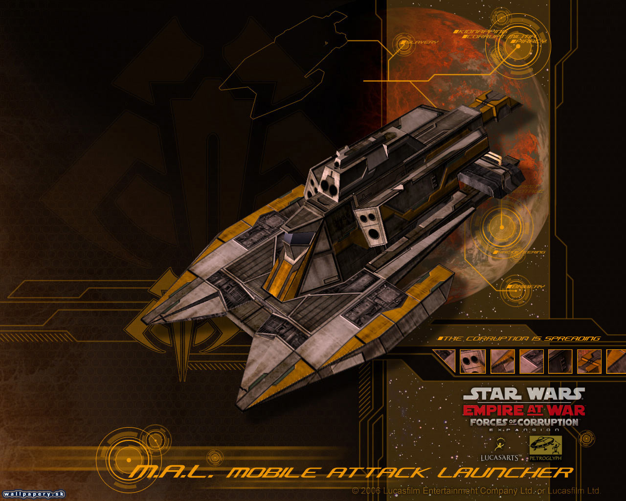 Star Wars: Empire At War - Forces of Corruption - wallpaper 10