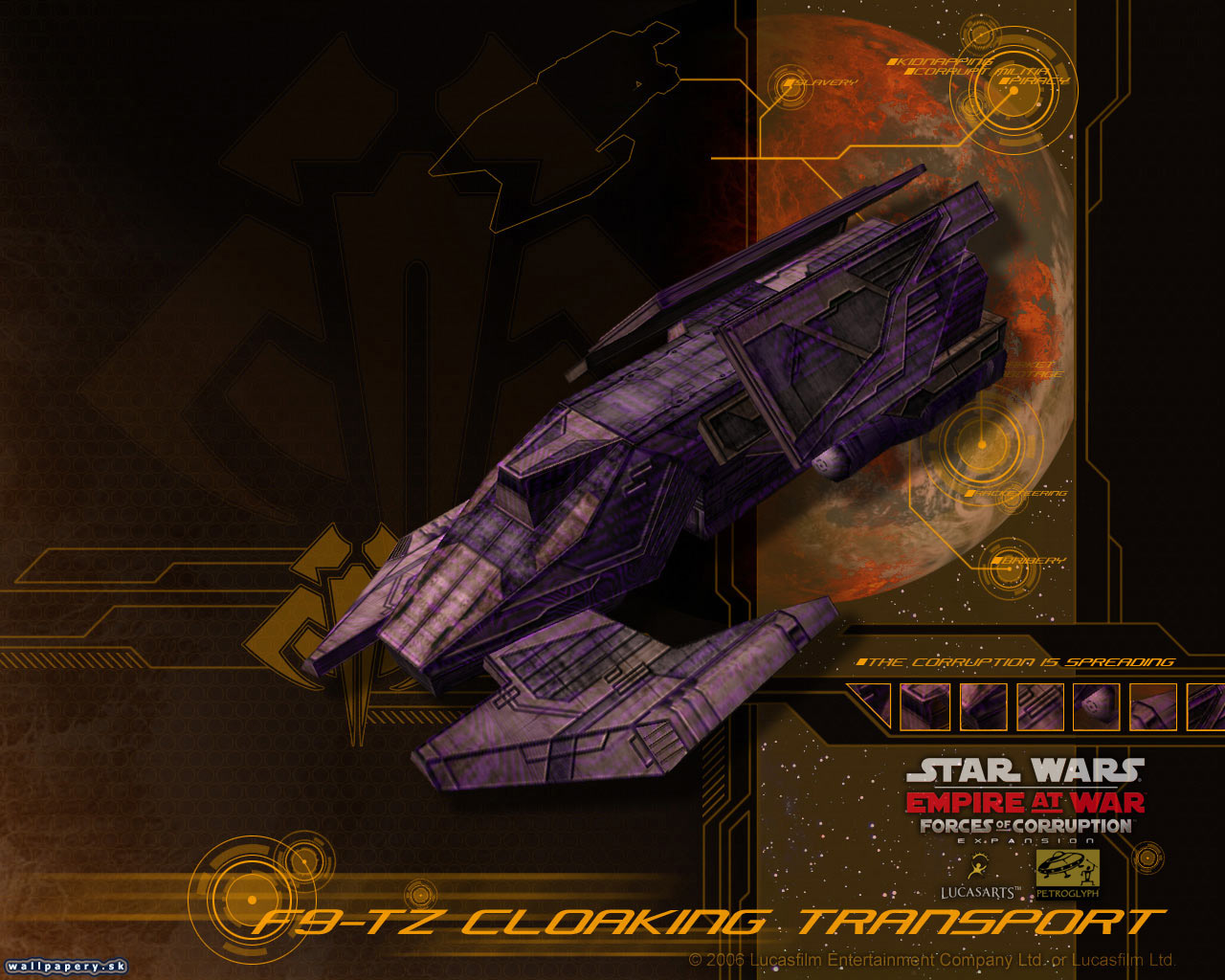 Star Wars: Empire At War - Forces of Corruption - wallpaper 12