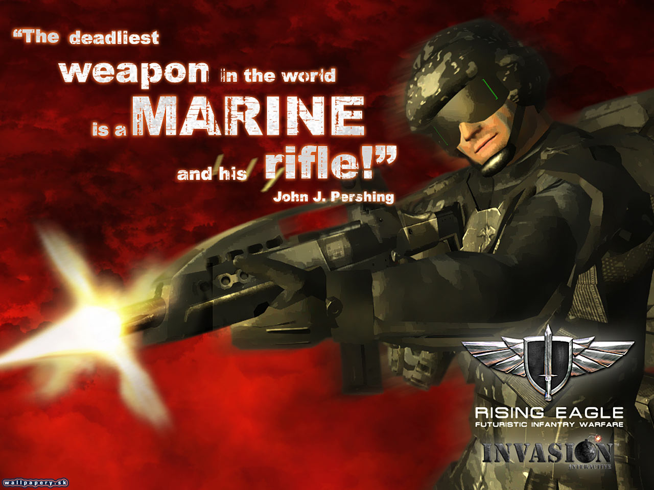 Rising Eagle: Futuristic Infantry Warfare - wallpaper 2