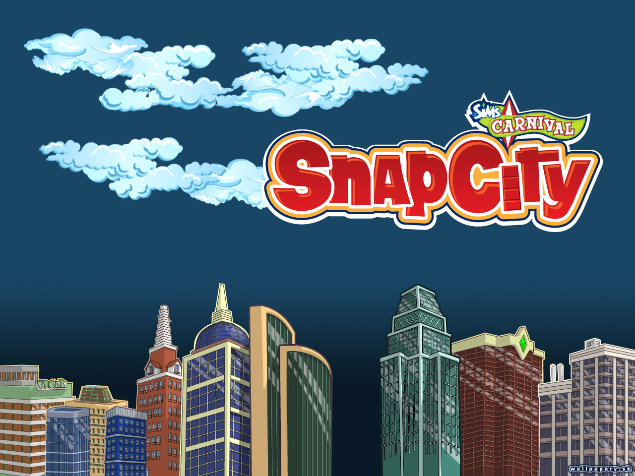 The Sims Carnival: SnapCity - wallpaper 1