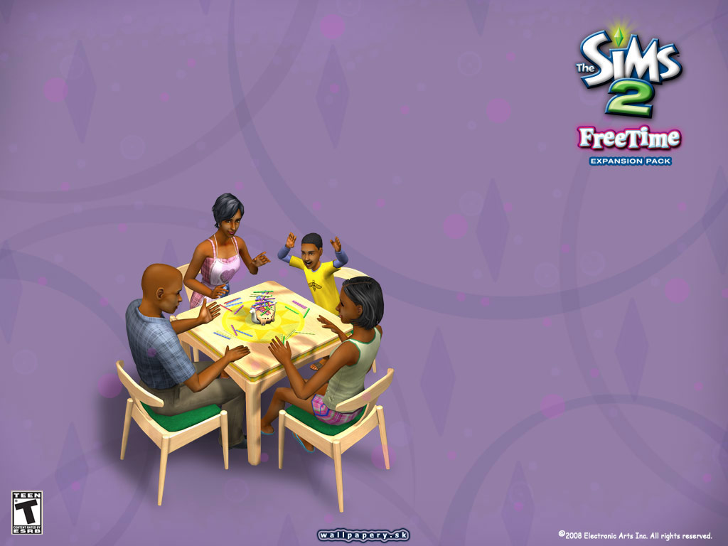 The Sims 2: Free Time - wallpaper 12