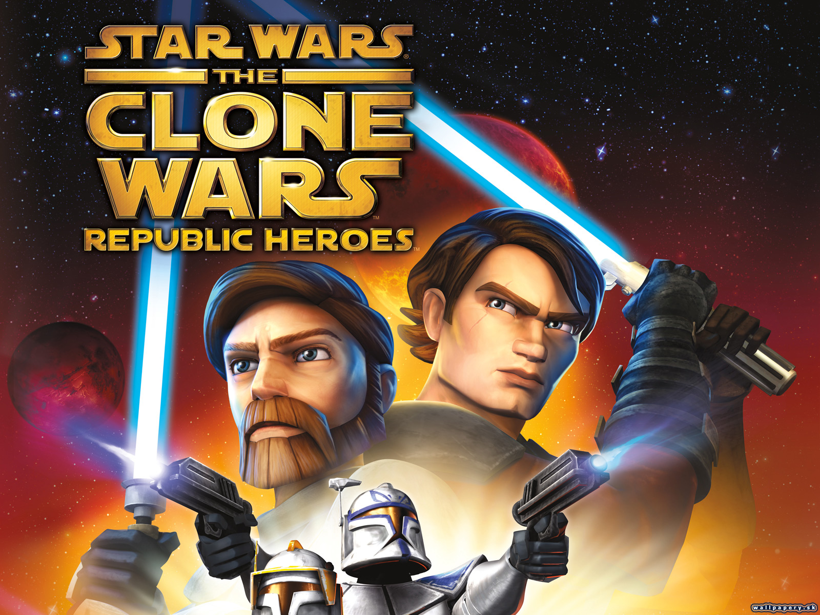Star Wars: The Clone Wars - Republic Heroes - wallpaper 2