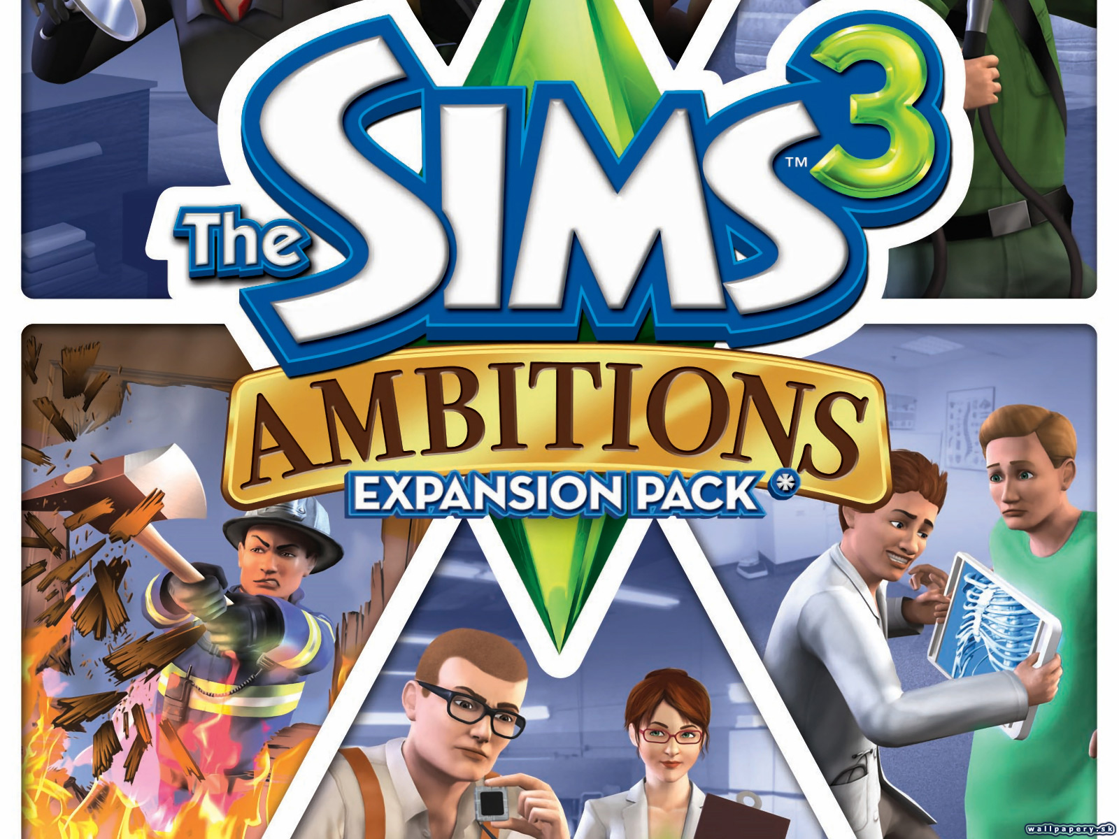 The Sims 3: Ambitions - wallpaper 2