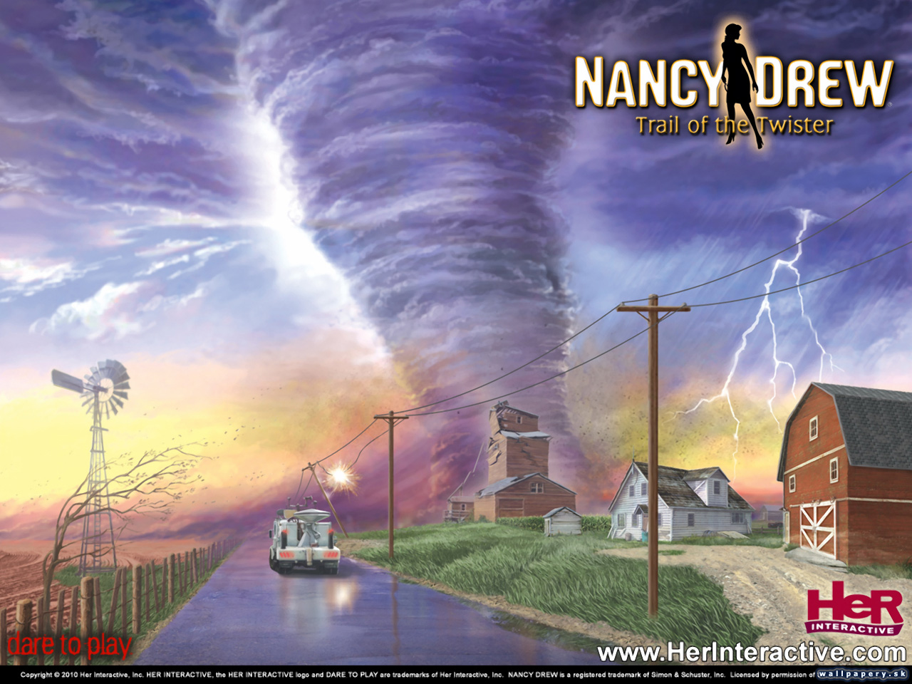 Nancy Drew: Trail of the Twister - wallpaper 1