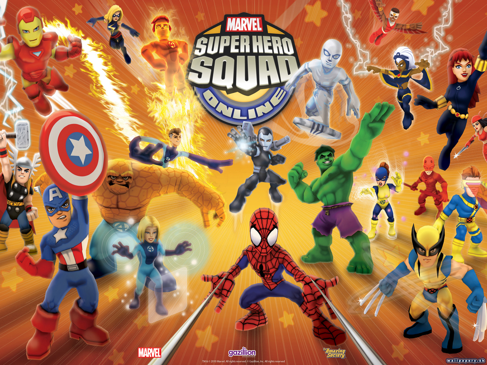 Super Hero Squad Online - wallpaper 1