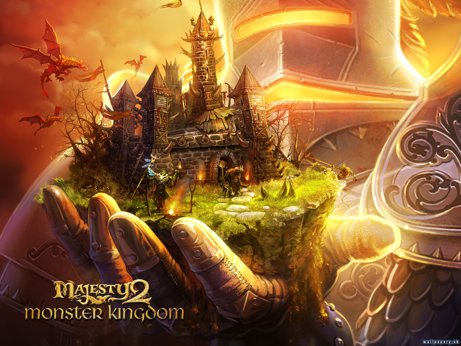 Majesty 2: Monster Kingdom - wallpaper 2