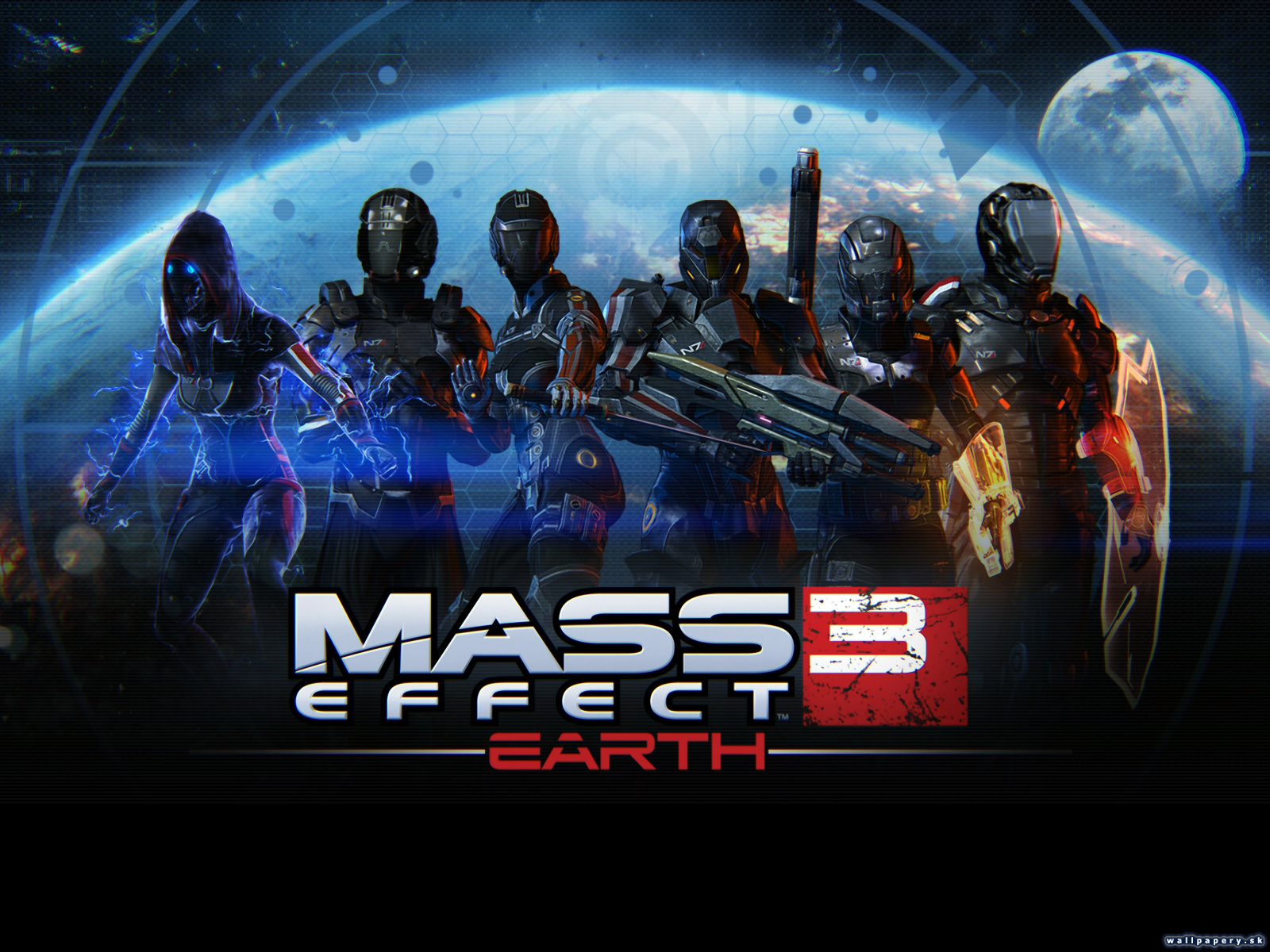 Mass Effect 3: Earth - wallpaper 1