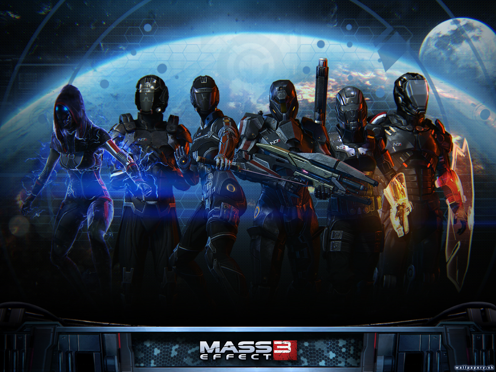Mass Effect 3: Earth - wallpaper 2