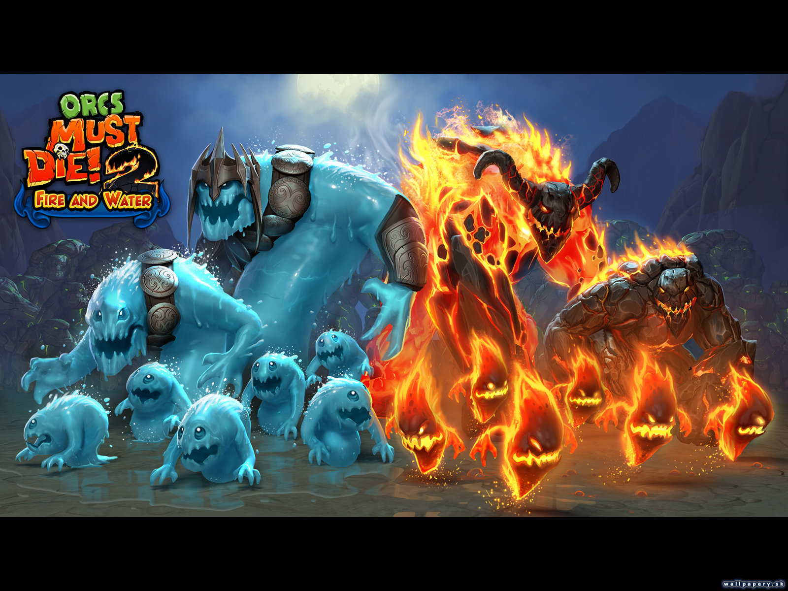 Orcs Must Die! 2 - Fire and Water Booster Pack - wallpaper 1