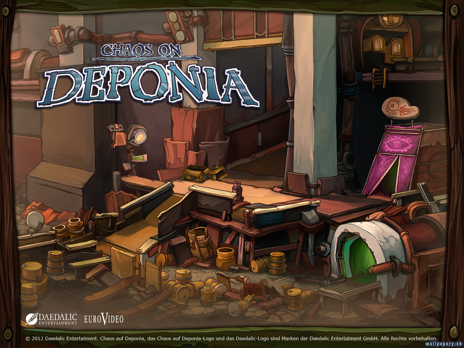 Chaos on Deponia - wallpaper 2