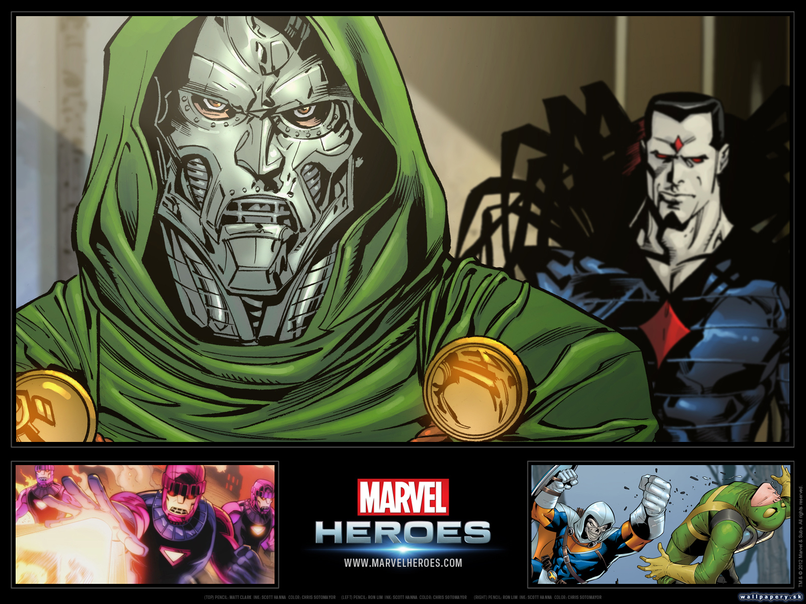 Marvel Heroes - wallpaper 4