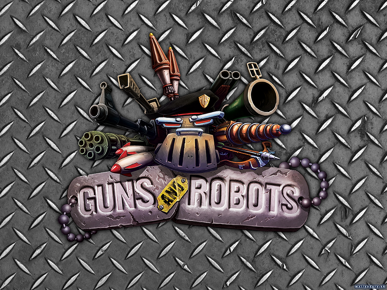 Guns and Robots - wallpaper 5