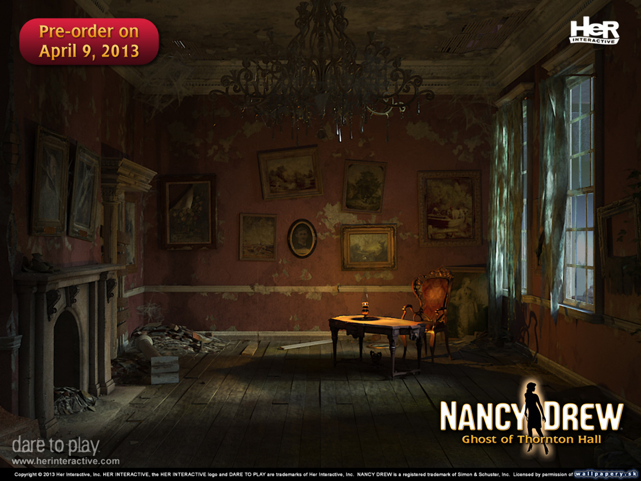 Nancy Drew: Ghost of Thornton Hall - wallpaper 5