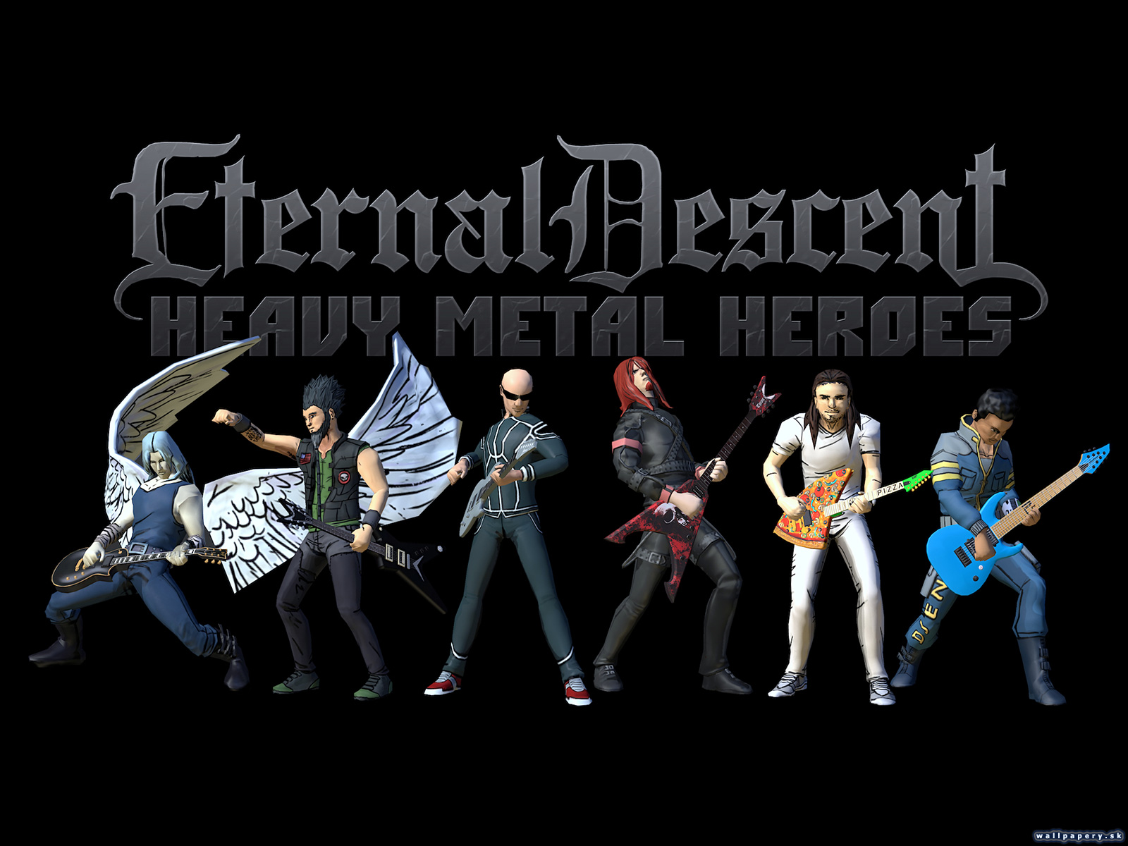 Eternal Descent: Heavy Metal Heroes - wallpaper 1