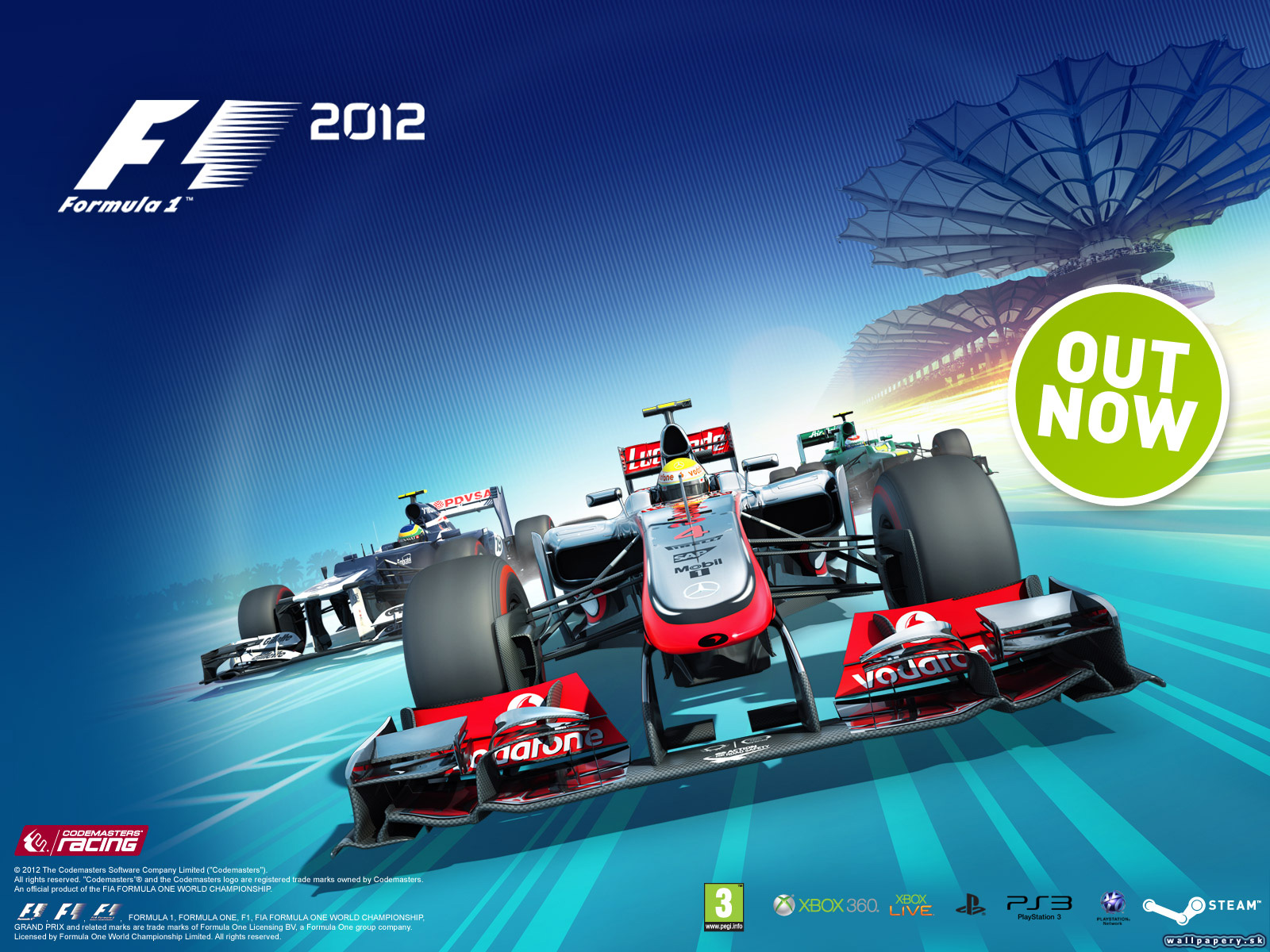 F1 2012 - wallpaper 1