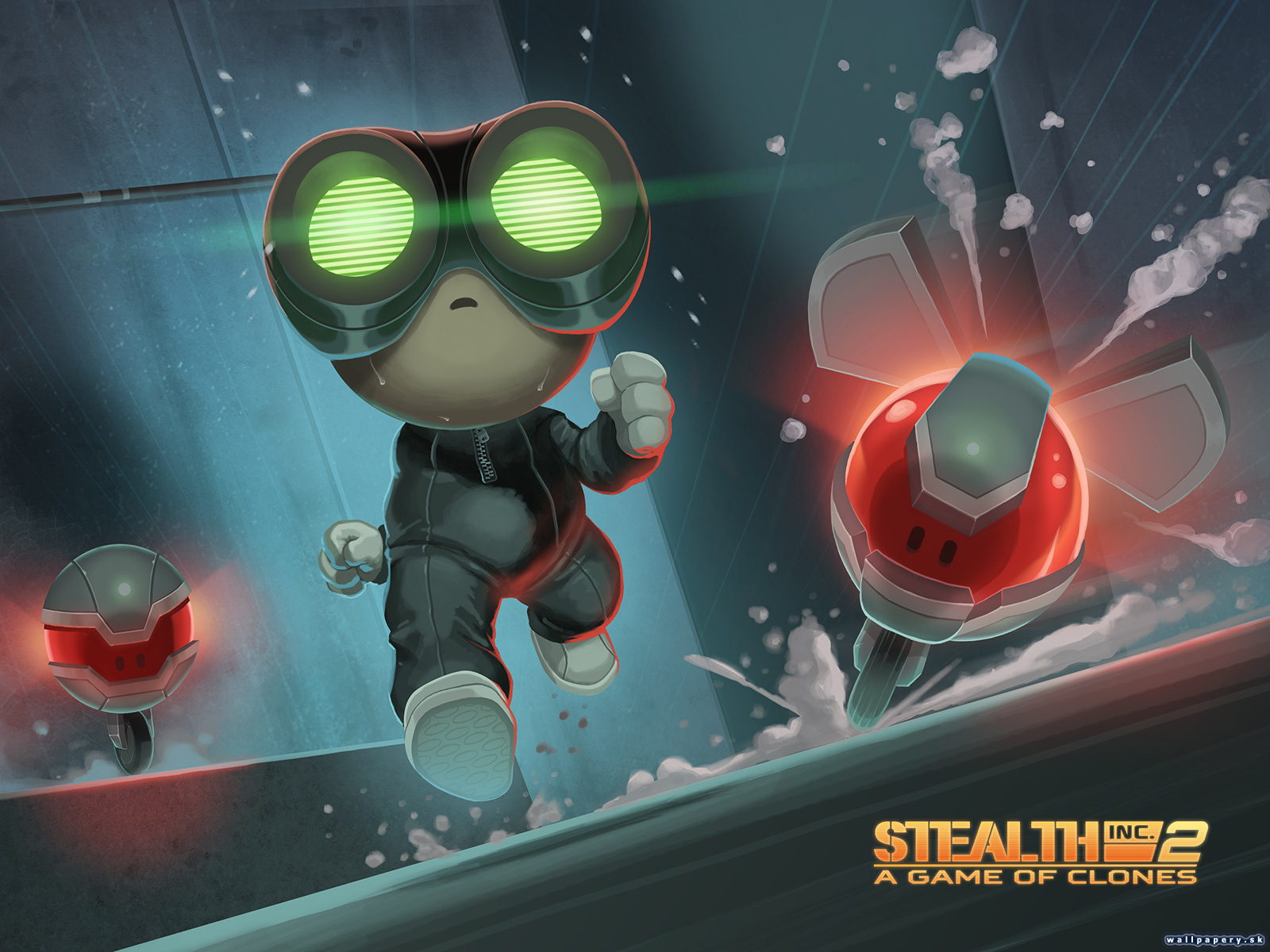 Stealth Inc 2: A Game of Clones - wallpaper 2