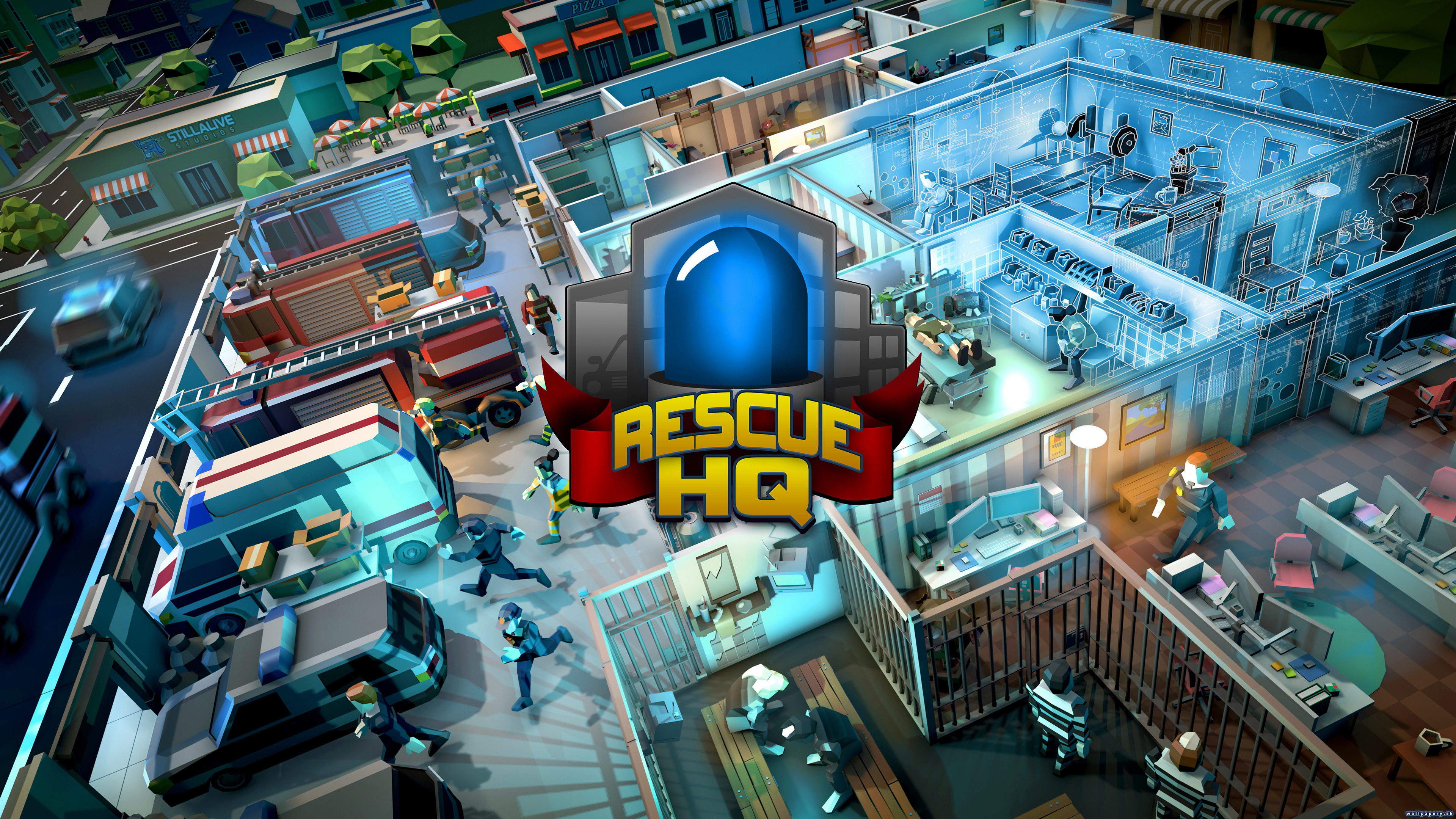 Rescue HQ - The Tycoon - wallpaper 1