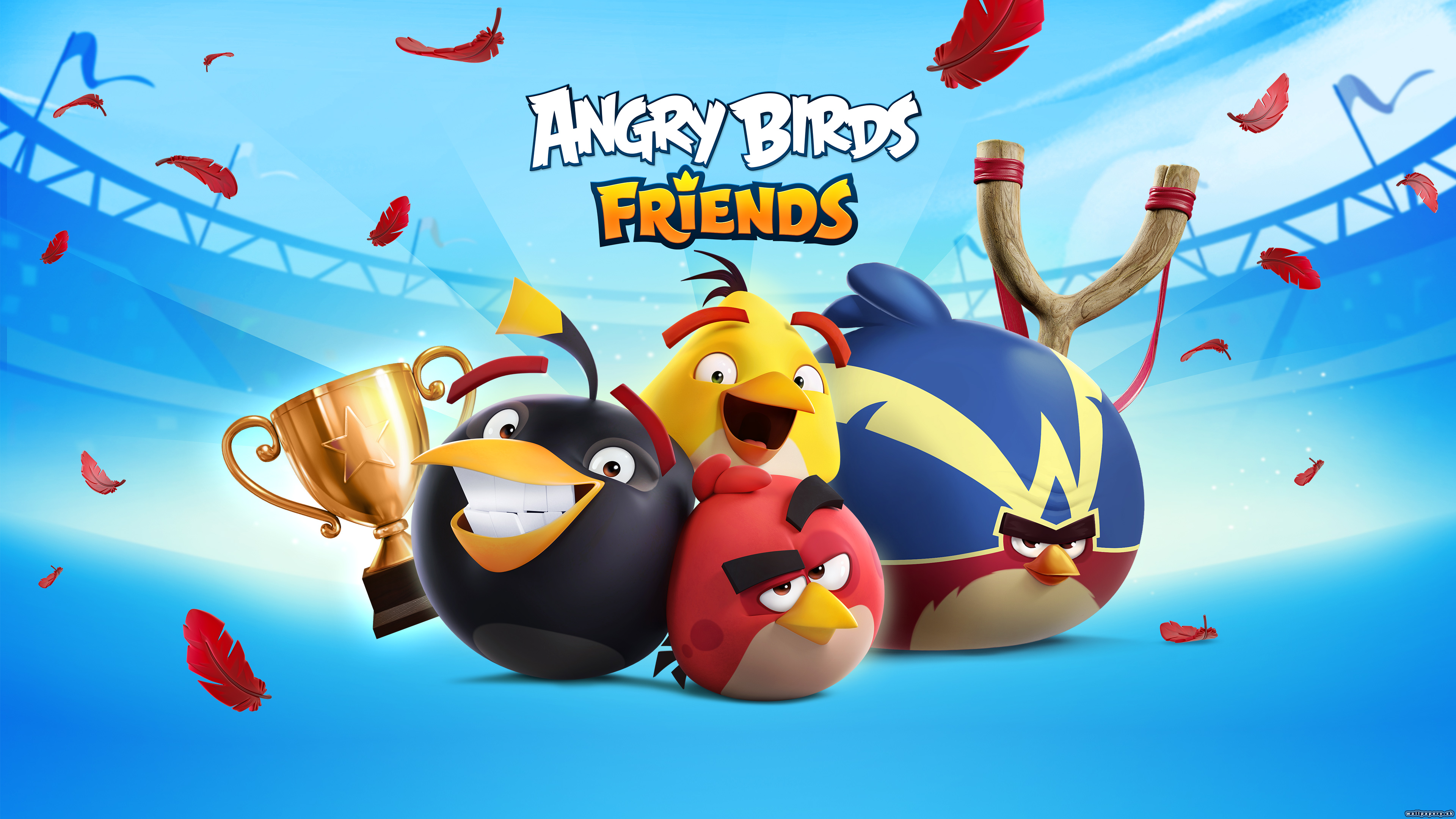 Angry Birds Friends - wallpaper 1