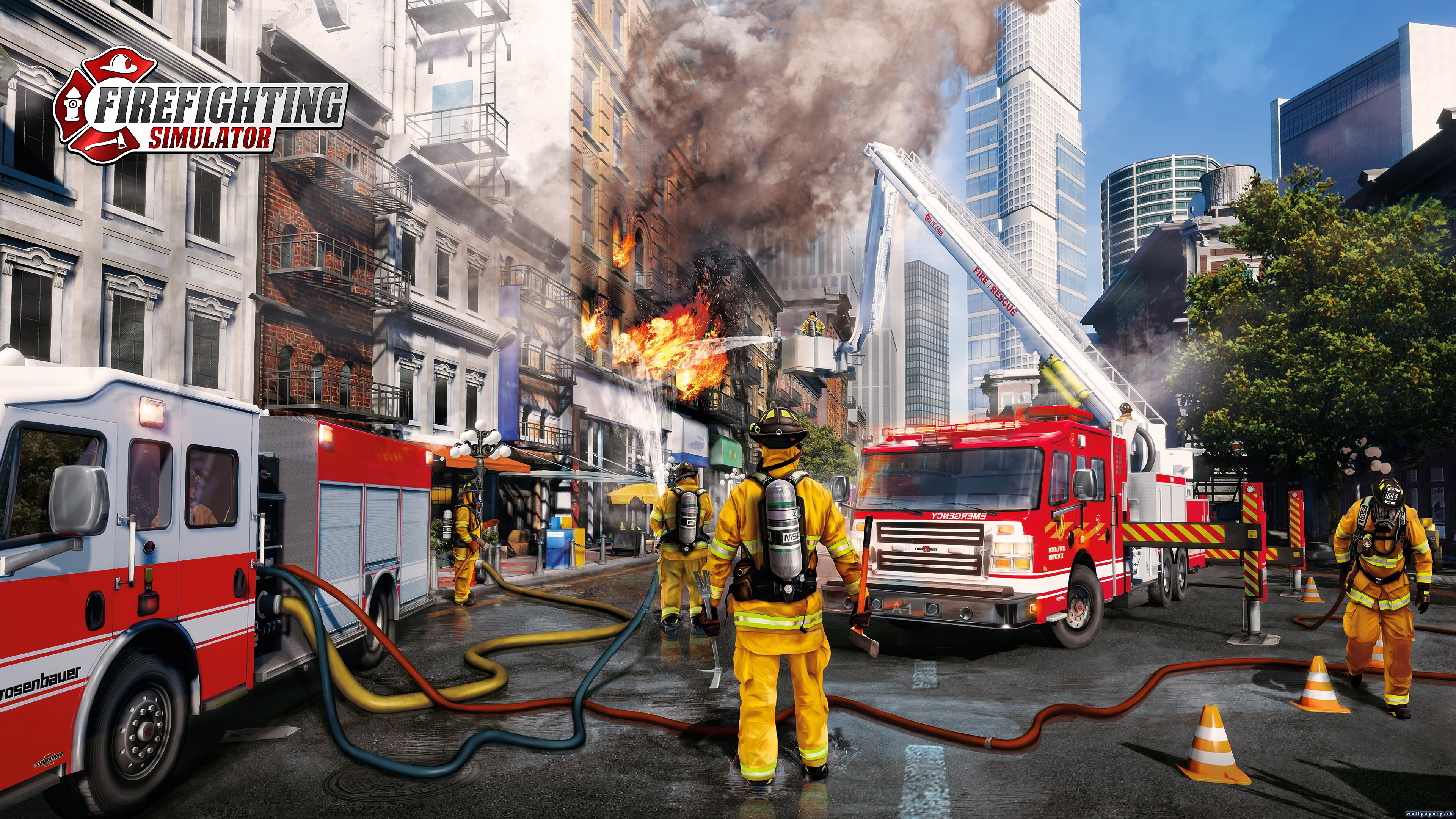 Firefighting Simulator: The Squad - wallpaper 1
