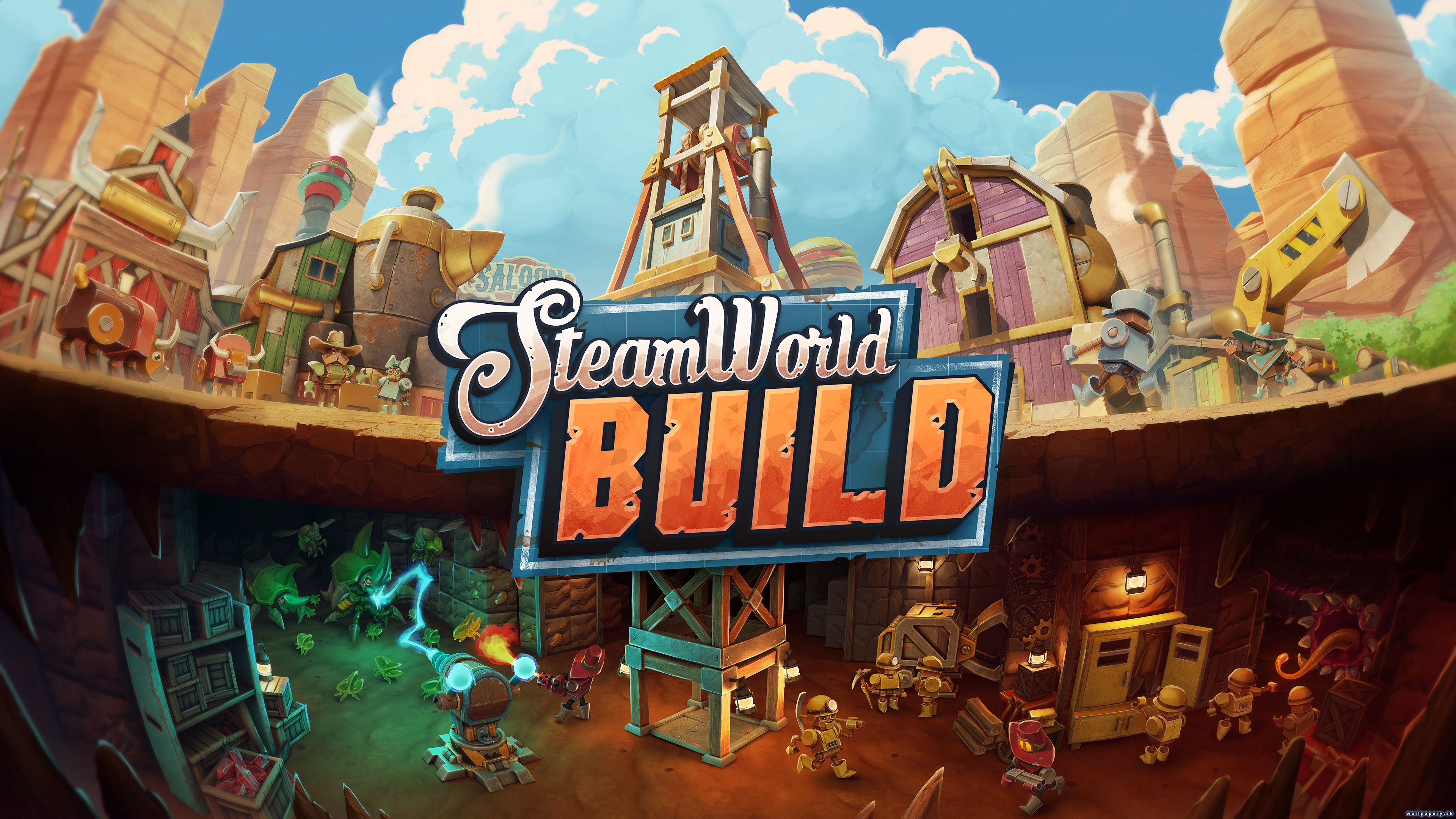SteamWorld Build - wallpaper 1