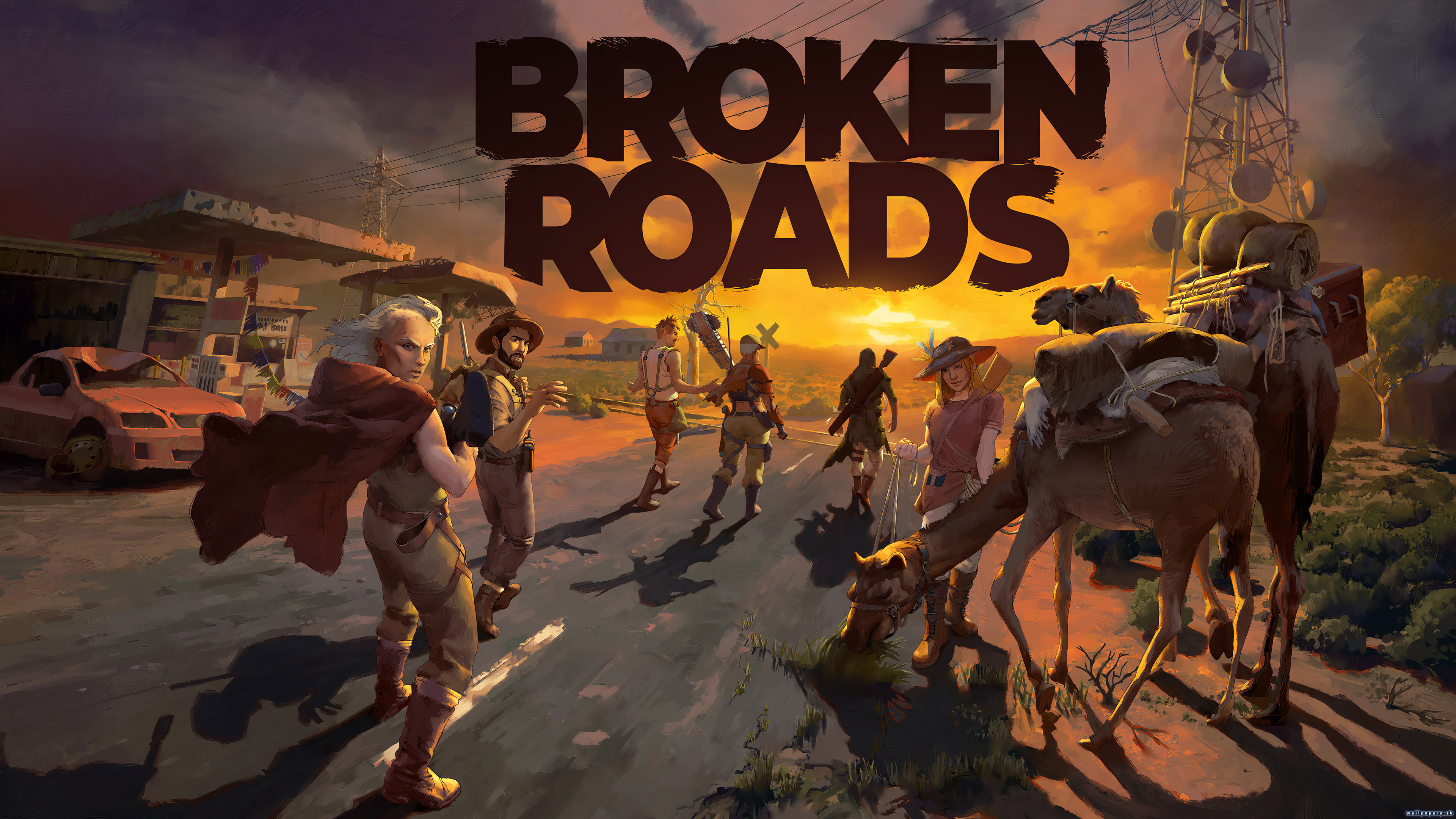 Broken Roads - wallpaper 2