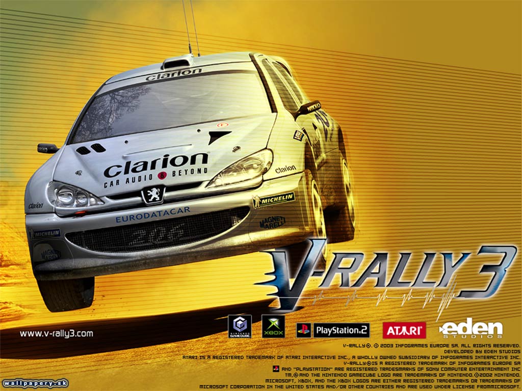 V-Rally 3 - wallpaper 2